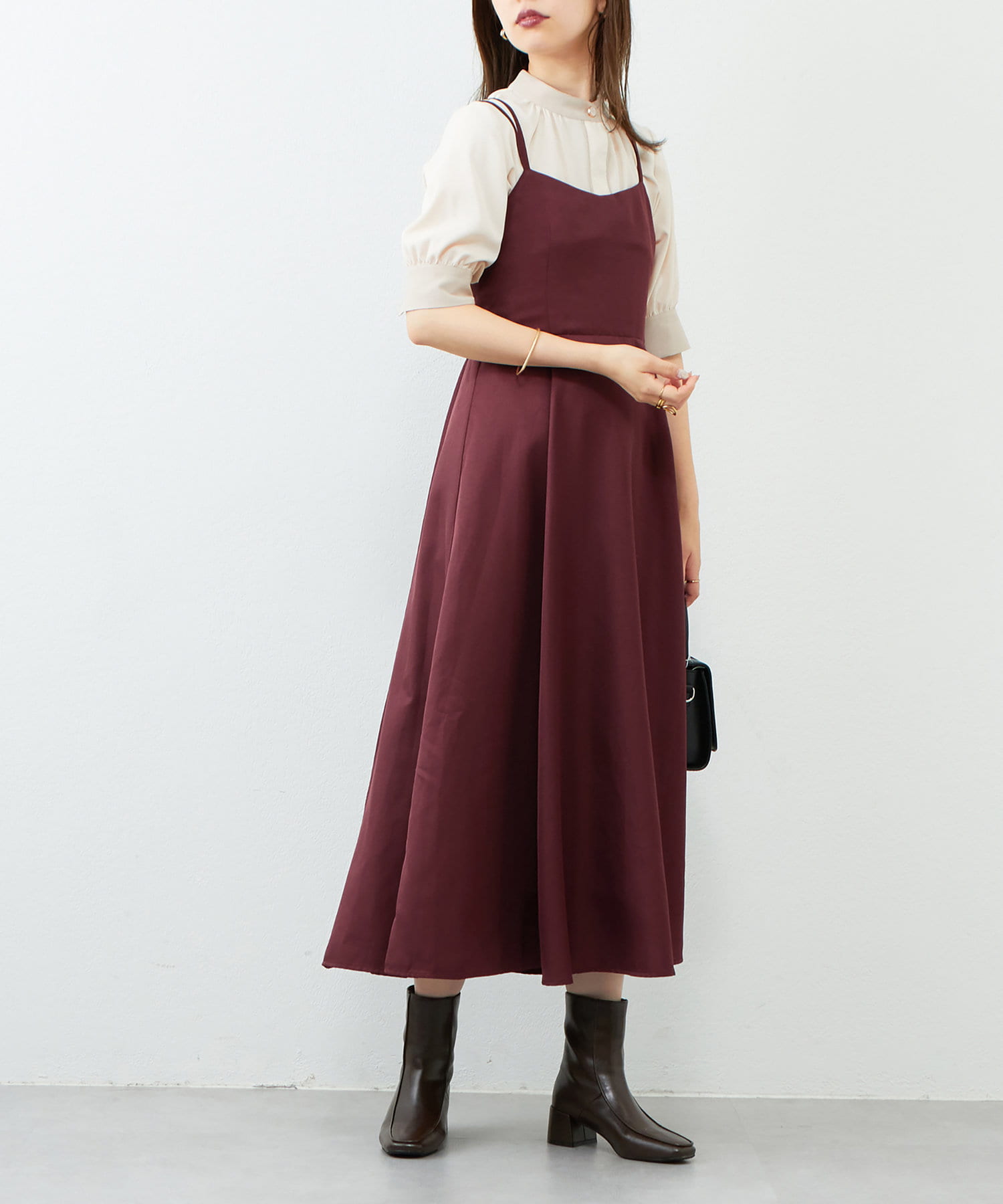 セール】【every very nice claup】 ダブルストラップクロス