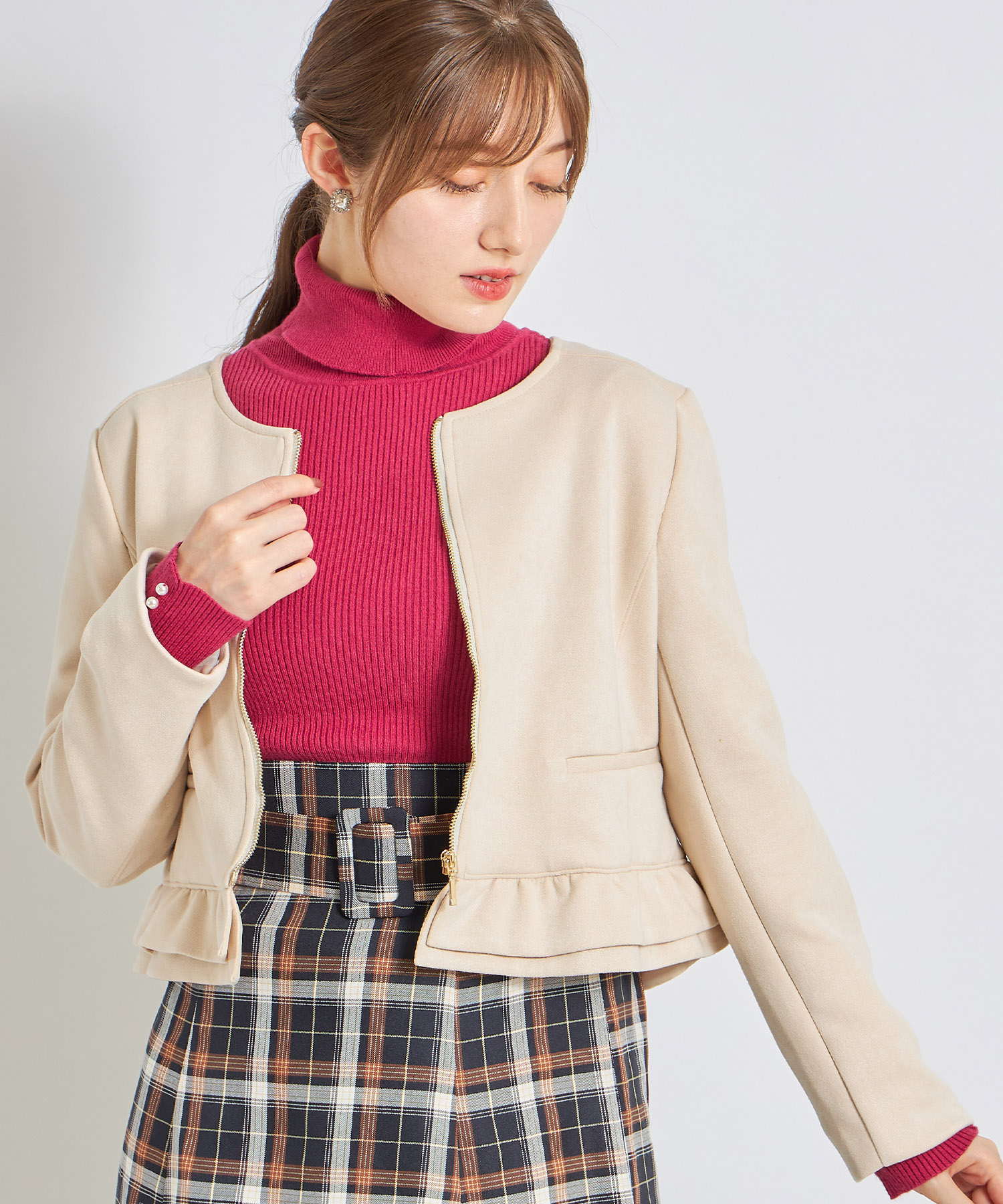 セール】トッコクローゼット tocco closet 裾フリルフェイク