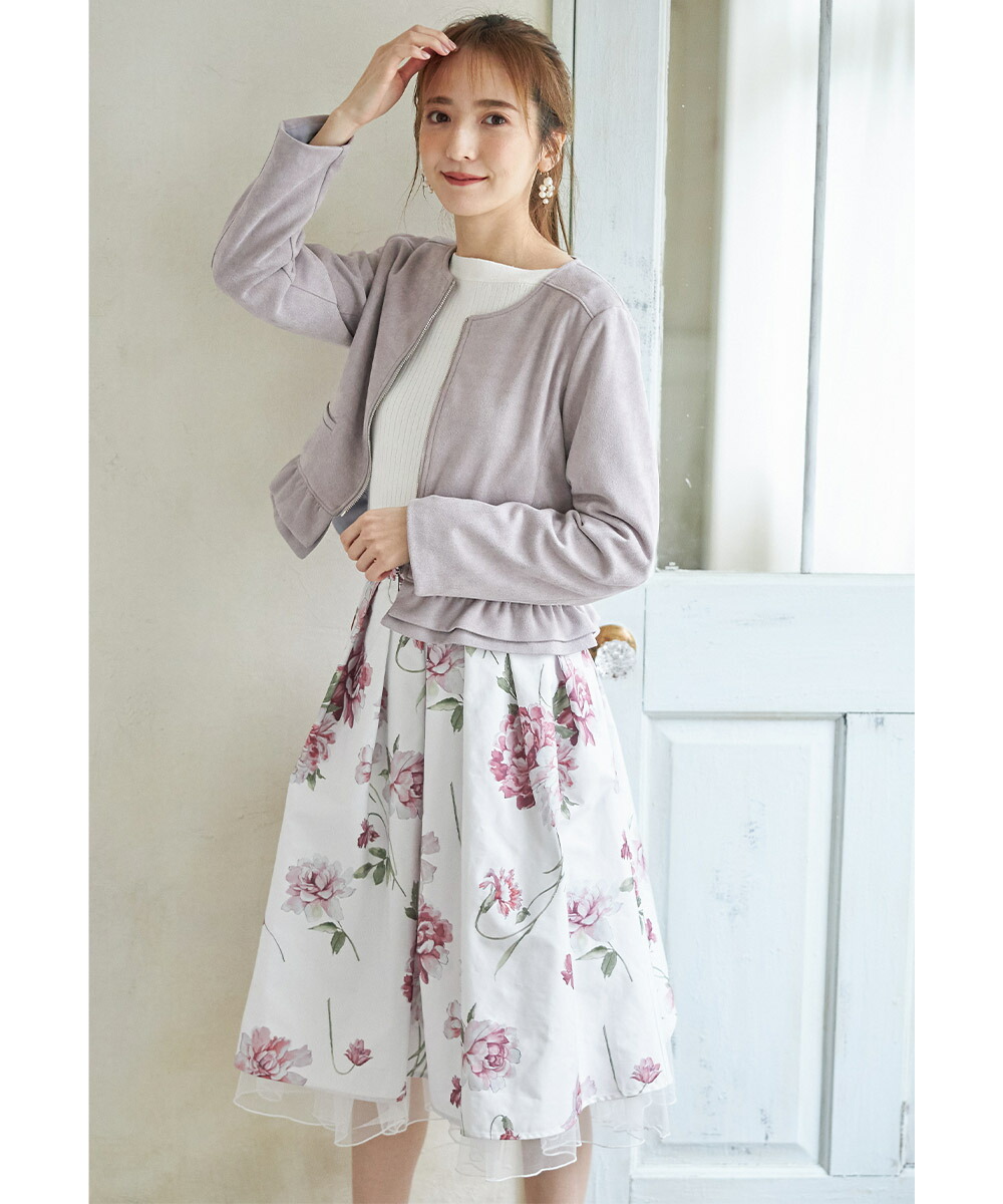 セール】トッコクローゼット tocco closet 裾フリルフェイク