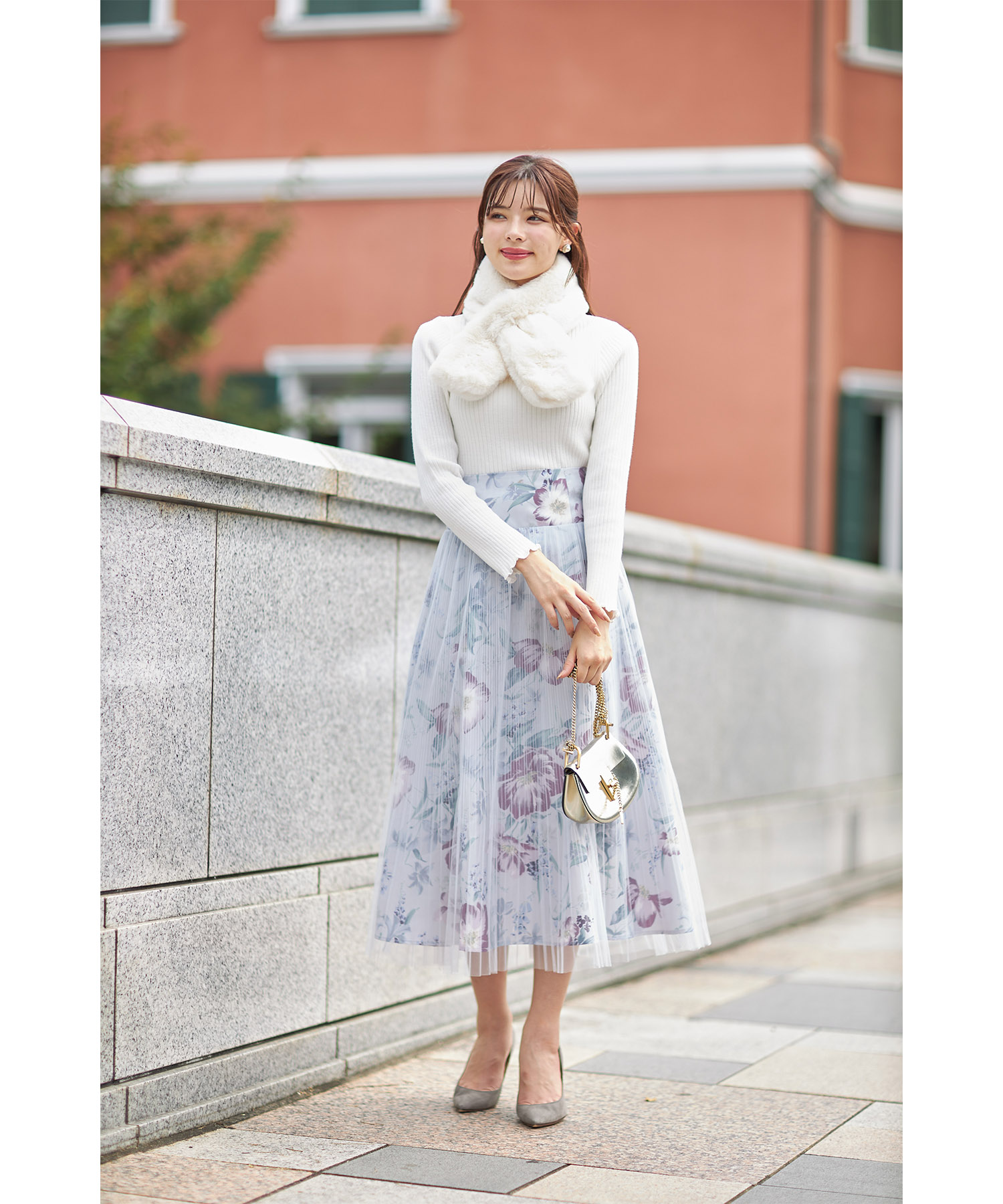 セール】トッコクローゼット tocco closet チュール×フラワー