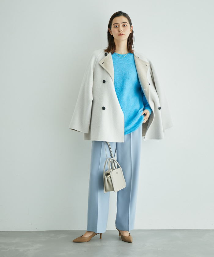セール 30%OFF】【一部WEB限定】アルパカブレンドクルーネック