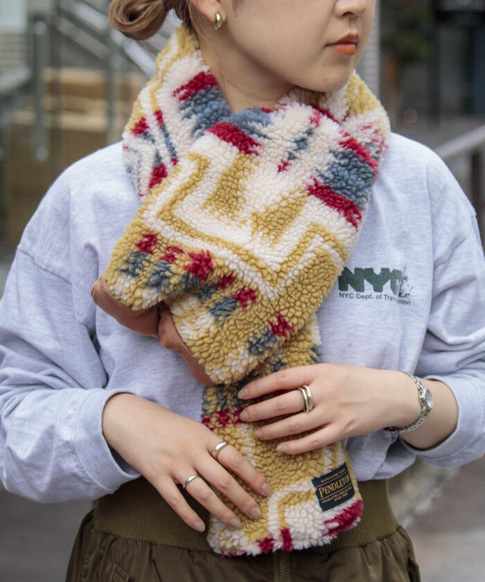 PENDLETON/ペンドルトン】別注HARDING ボアマフラー PENDLETON/ペンドルトン】別注HARDING ボアマフラー