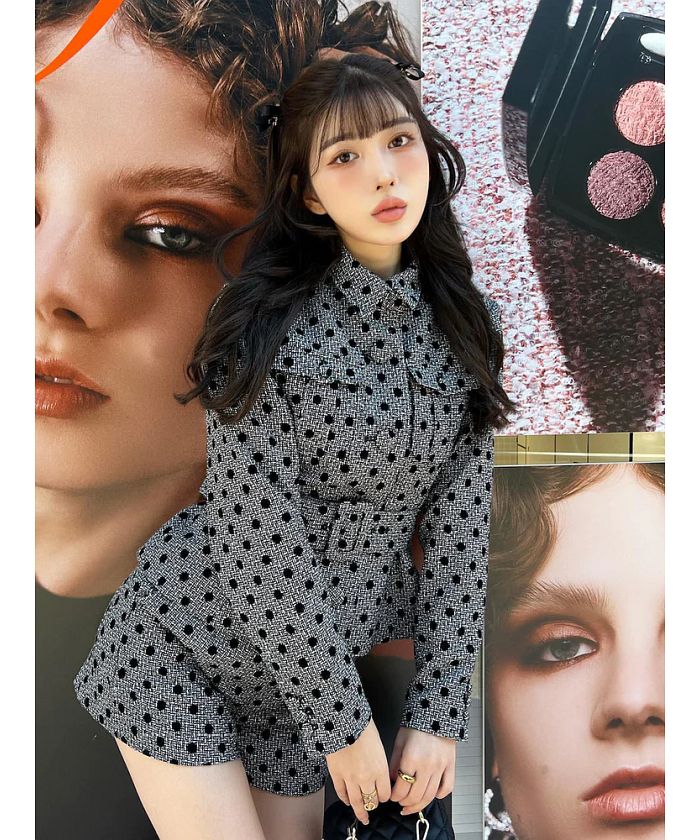 フロッキードットショートパンツ(504985853) | Darich(Darich) - d fashion