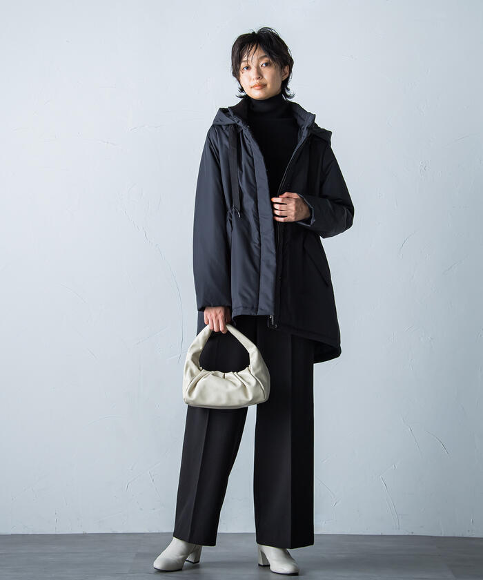 セール】メイソングレイ MAYSON GREY THIN DOWNフーディミドル