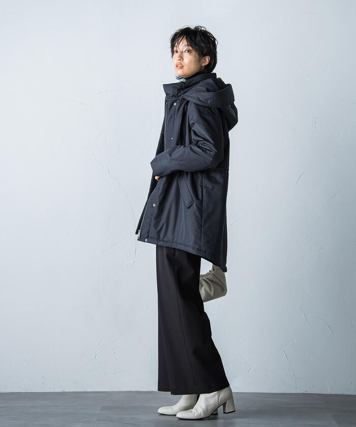 セール】メイソングレイ MAYSON GREY THIN DOWNフーディミドル