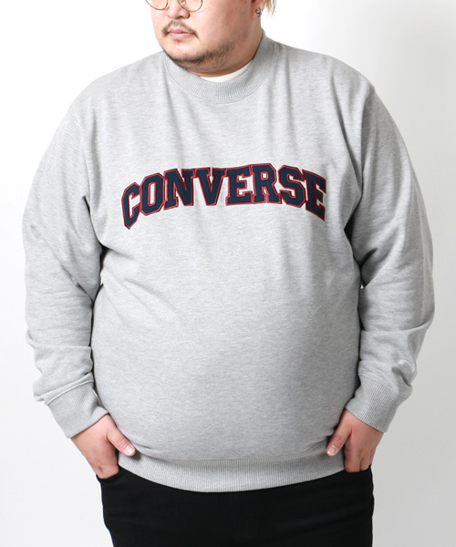 ☆【CONVERSE】コンバース 大きいサイズ[2L 3L 4L 5L] 裏毛 ロゴ