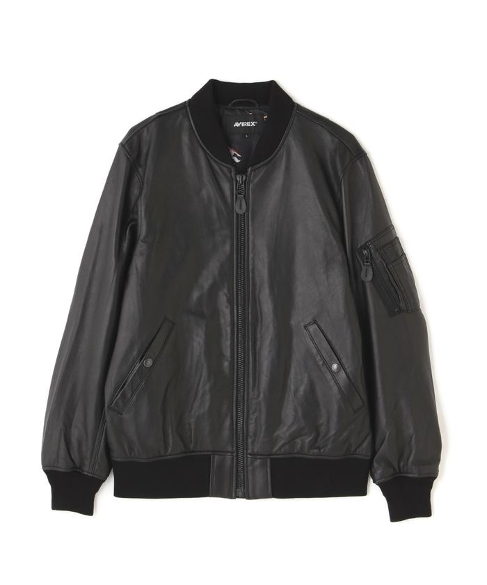 セール 30%OFF】《WEB＆DEPOT限定》LEATHER TYPE MA－1 LINING