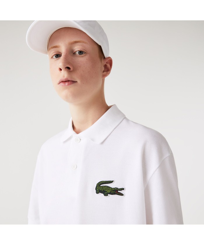 【ラコステ】ポロシャツ3色　〜まとめ買いお得セール中〜 別売りも可能！ ラコステ LACOSTE ルーズフィット コットン ピケ ポロシャツ