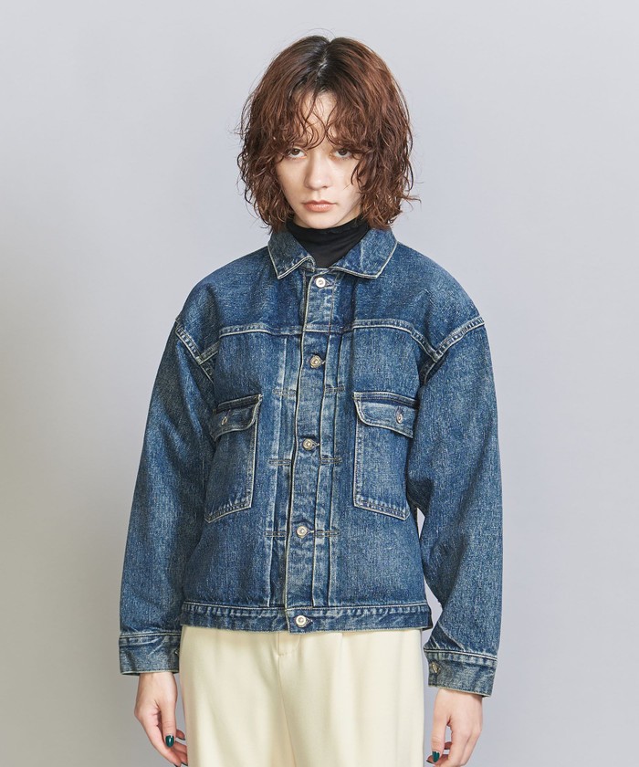 BONNY WOVEN>デニム ジャケット(504957491) | ビューティー BONNY WOVEN>デニム ジャケット(504957491) | ビューティー