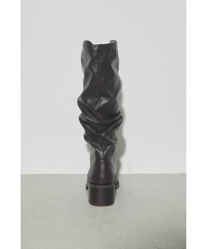 BUNCHEDLONGBOOTS ロングブーツ ラグアジェムLAGUA GEM セール 50%OFF】BUNCHED LONG BOOTS(504991209) | ラグアジェム