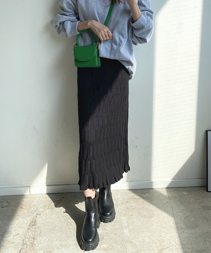 [THEAIRTOWN] VIVE CORDUROY スカート★韓国ファッション★ コーデュロイタイトミニスカート BS18WN11-L005[品番