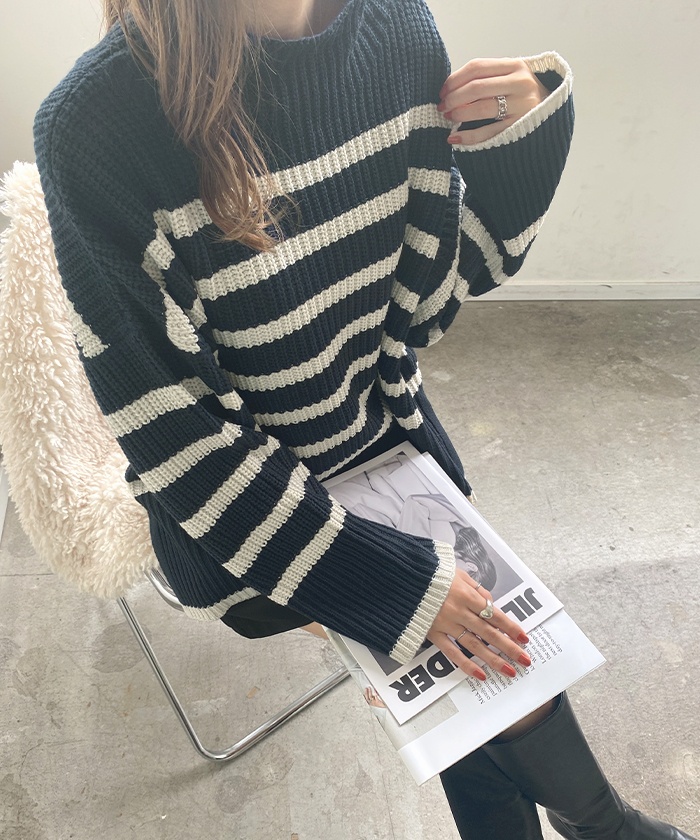 T-ポイント5倍】 minggirsari A472 コムデギャルソン ニット セーター