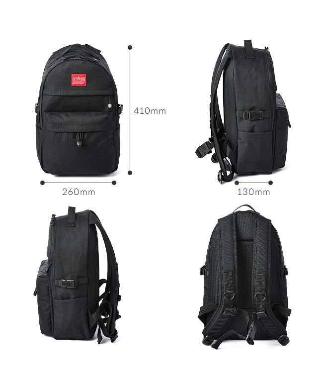 新品同様★マンハッタンポーテージ 通勤 通学 定番 リュック ブラック 男女兼用 マンハッタンポーテージ Manhattan Portage マンハッタン
