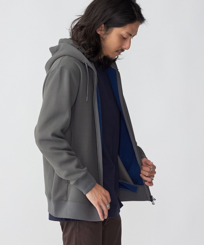 セール】*SHIPS: ワンポイント ロゴ 梨地 ボンディング フリース セール】*SHIPS: ワンポイント ロゴ 梨地 ボンディング フリース