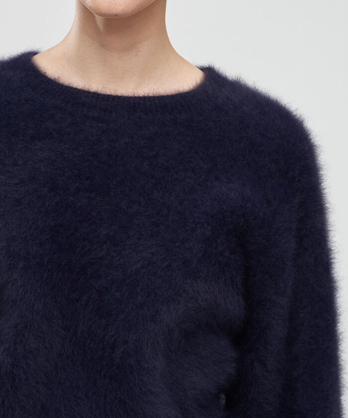 セール 40%OFF】フォックスカシミヤ クルーネックプルオーバー