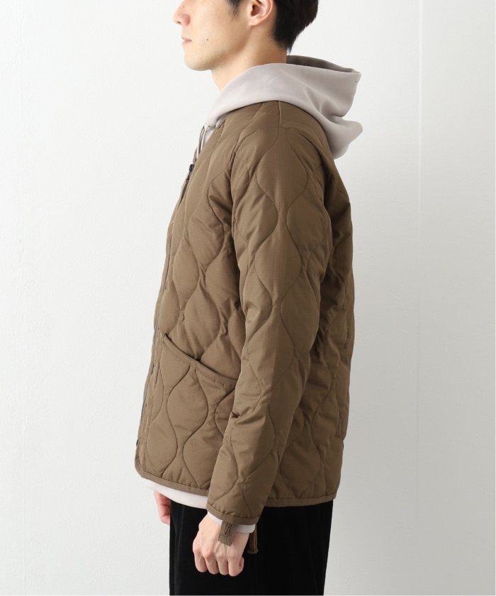 セール】【TAION / タイオン】 MILITARY W-ZIP V NECK DOWN JKT
