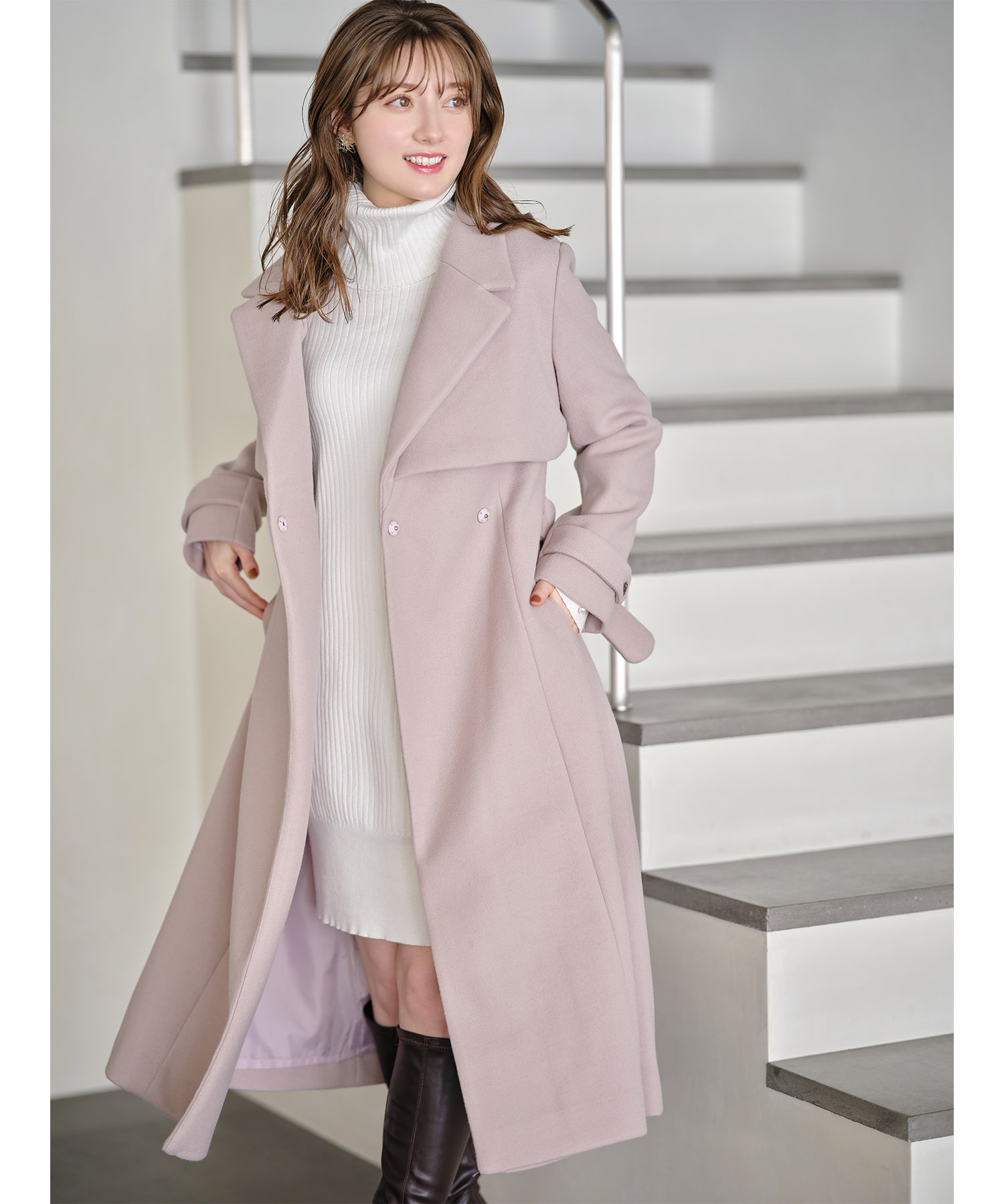 セール 70%OFF】トッコクローゼット tocco closet ベルト付き
