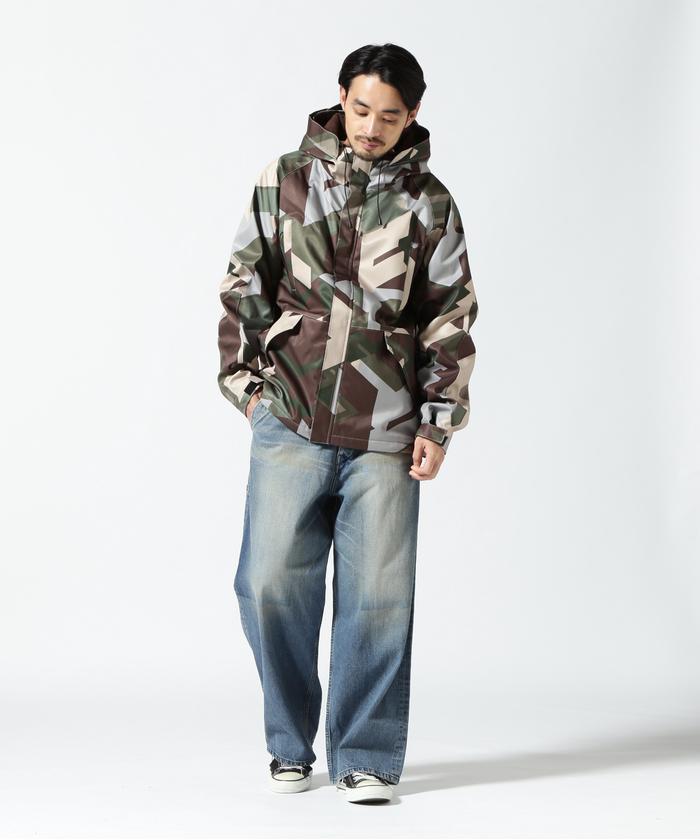 PURPLE BRAND Camo フーディ カンガルーポケット 迷彩／関送無料 C-O-R (チルドレン オブ レボリューション) MA-1 COR LAND
