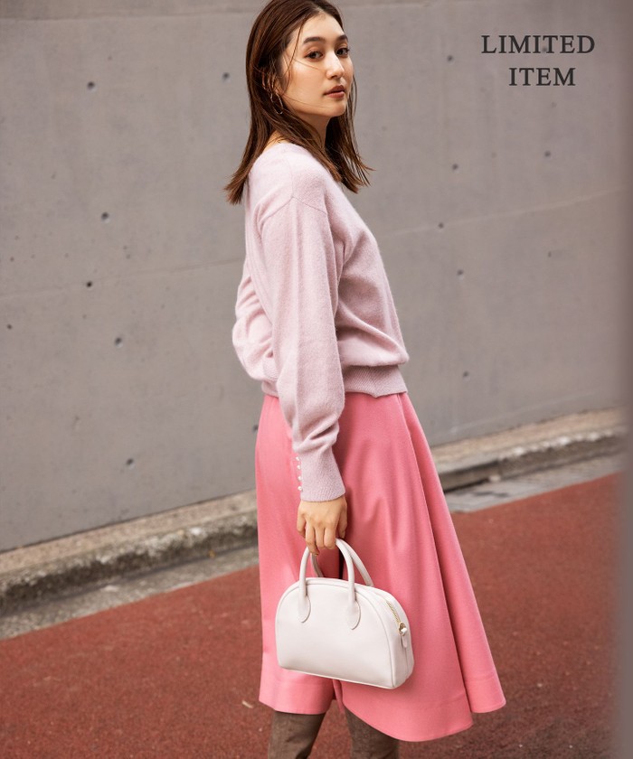 セール】【WEB限定】ウールジョーゼット スカート(504998961) | 組曲