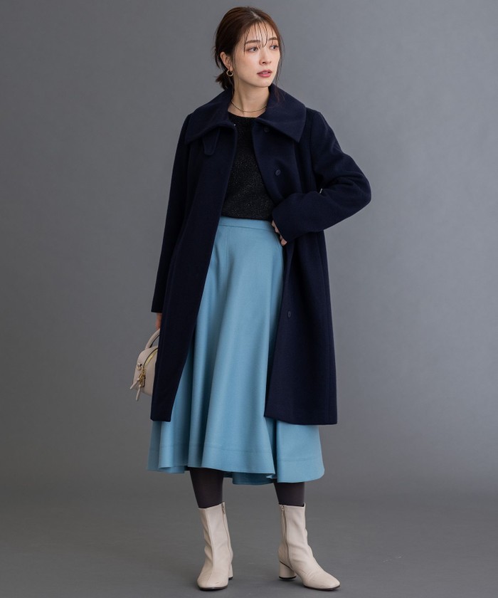 セール】【WEB限定】ウールジョーゼット スカート(504998961) | 組曲