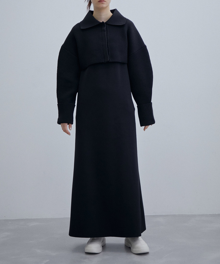 セール 20%OFF】【サステナブル】ニットセットワンピース セール 20%OFF】【サステナブル】ニットセットワンピース