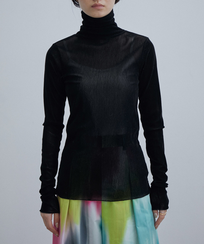 【12/13迄の限定価格】ADAM ET ROPÉフロッキーチュールプルオーバー ADAM ET ROPÉ FEMME(アダム エ ロペ ファム) / フロッキー