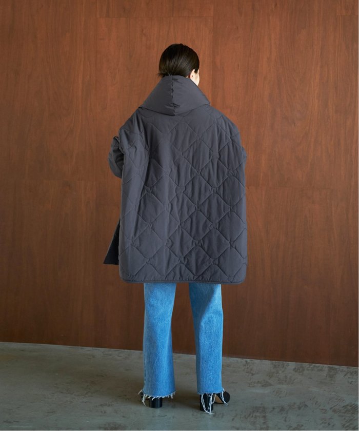HAKUU/ハクウ】 別注 QUILT JK WITH DOWN HOOD ブルゾン HAKUU/ハクウ】 別注 QUILT JK WITH DOWN HOOD ブルゾン