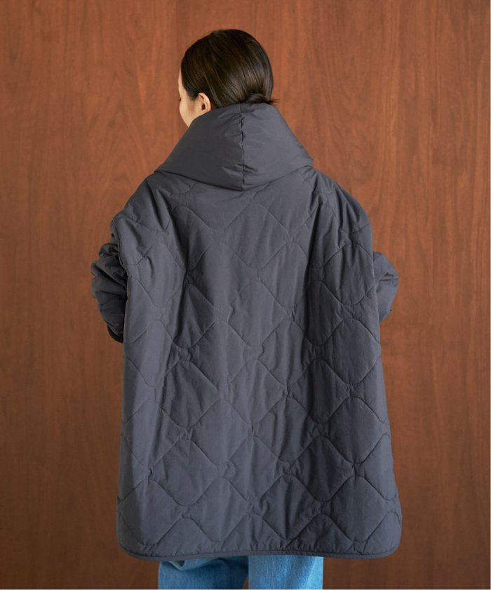 HAKUU/ハクウ】 別注 QUILT JK WITH DOWN HOOD ブルゾン HAKUU/ハクウ】 別注 QUILT JK WITH DOWN HOOD ブルゾン