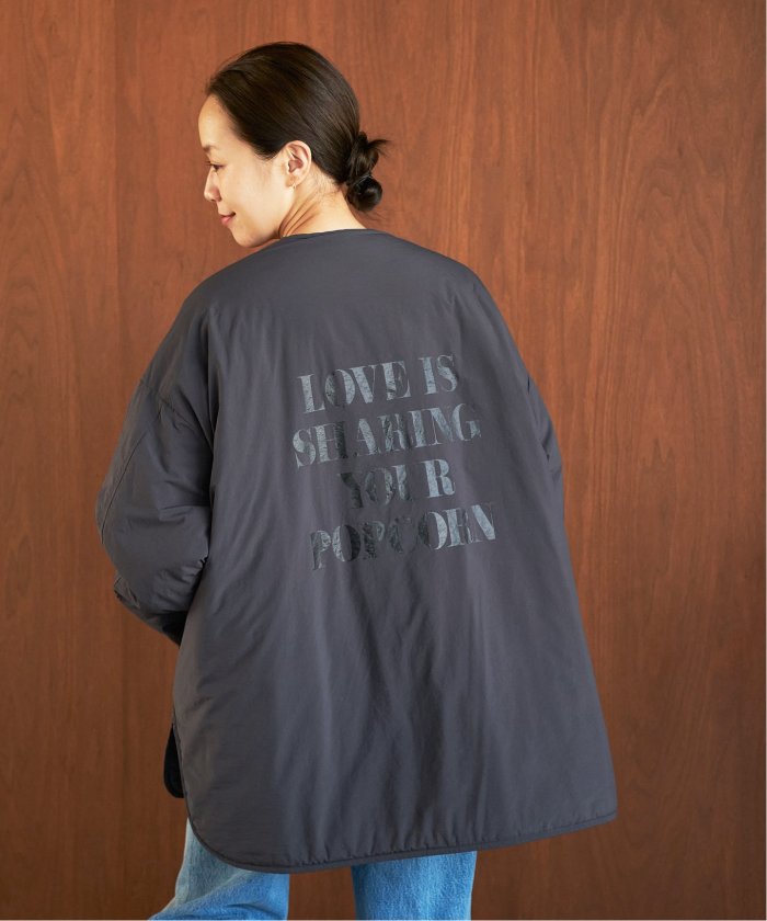 HAKUU/ハクウ】 別注 QUILT JK WITH DOWN HOOD ブルゾン HAKUU/ハクウ】 別注 QUILT JK WITH DOWN HOOD ブルゾン