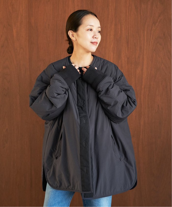 HAKUU/ハクウ】 別注 QUILT JK WITH DOWN HOOD ブルゾン HAKUU/ハクウ】 別注 QUILT JK WITH DOWN HOOD ブルゾン