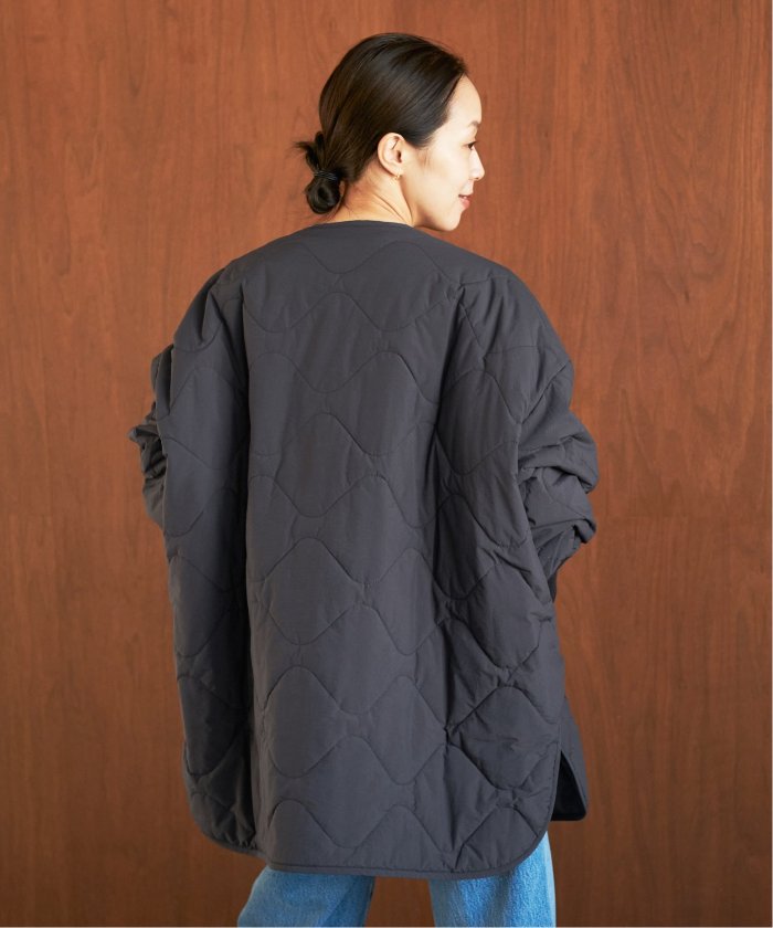 HAKUU/ハクウ】 別注 QUILT JK WITH DOWN HOOD ブルゾン HAKUU/ハクウ】 別注 QUILT JK WITH DOWN HOOD ブルゾン