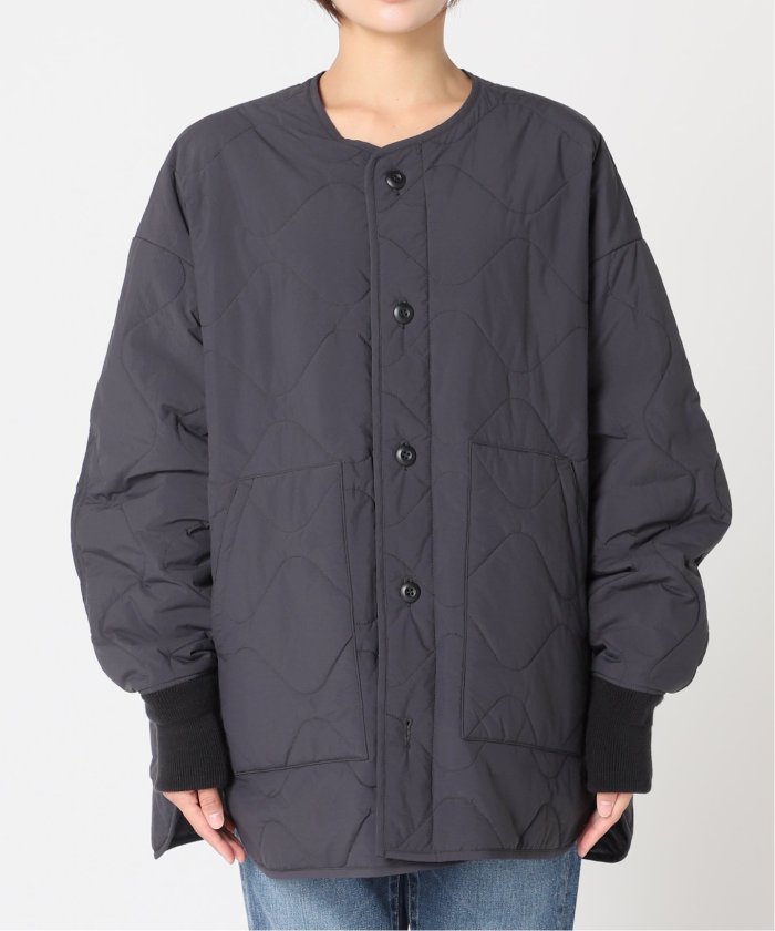 HAKUU/ハクウ】 別注 QUILT JK WITH DOWN HOOD ブルゾン HAKUU/ハクウ】 別注 QUILT JK WITH DOWN HOOD ブルゾン