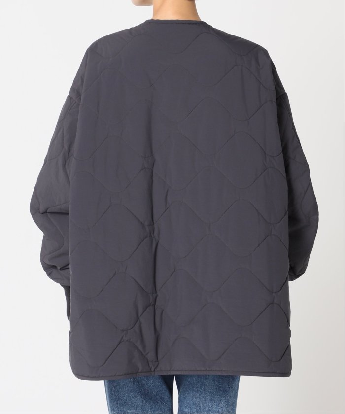 HAKUU/ハクウ】 別注 QUILT JK WITH DOWN HOOD ブルゾン HAKUU/ハクウ】 別注 QUILT JK WITH DOWN HOOD ブルゾン
