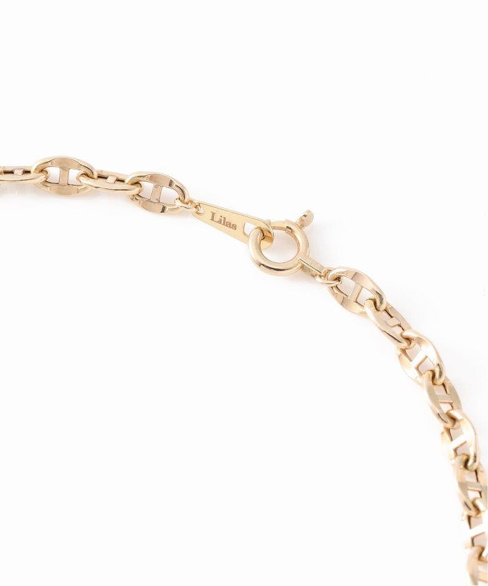 タングルチェーン38cmネックレス K10(504250541) | リラ(Lilas タングルチェーン38cmネックレス K10(504250541) | リラ(Lilas