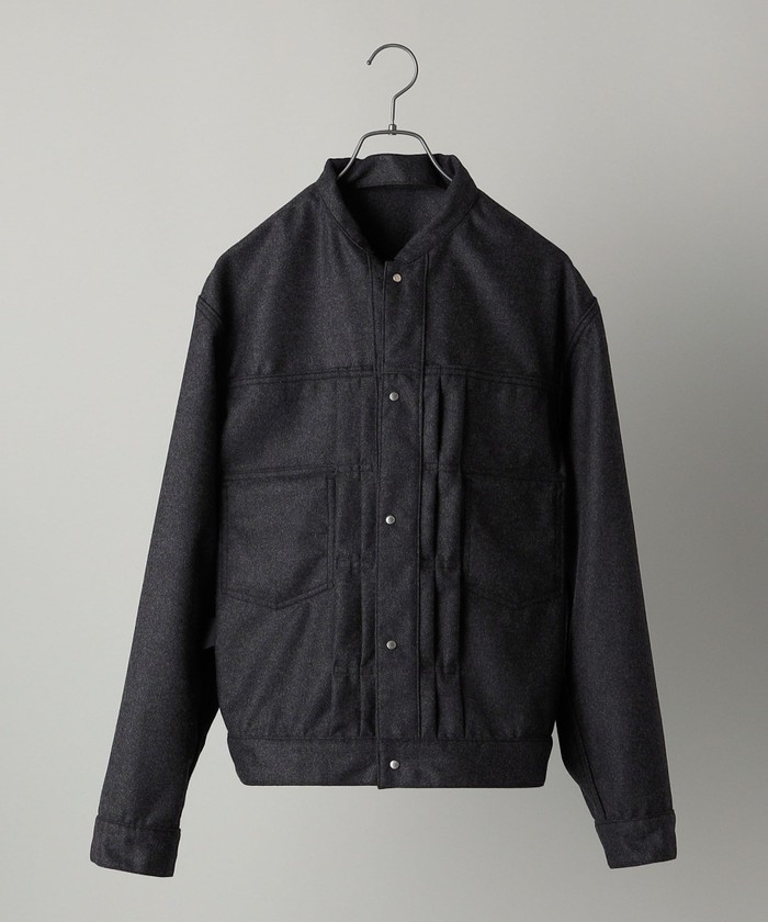 セール 70%OFF】SHIPS STANDARD: ウール サキソニー トラッカー