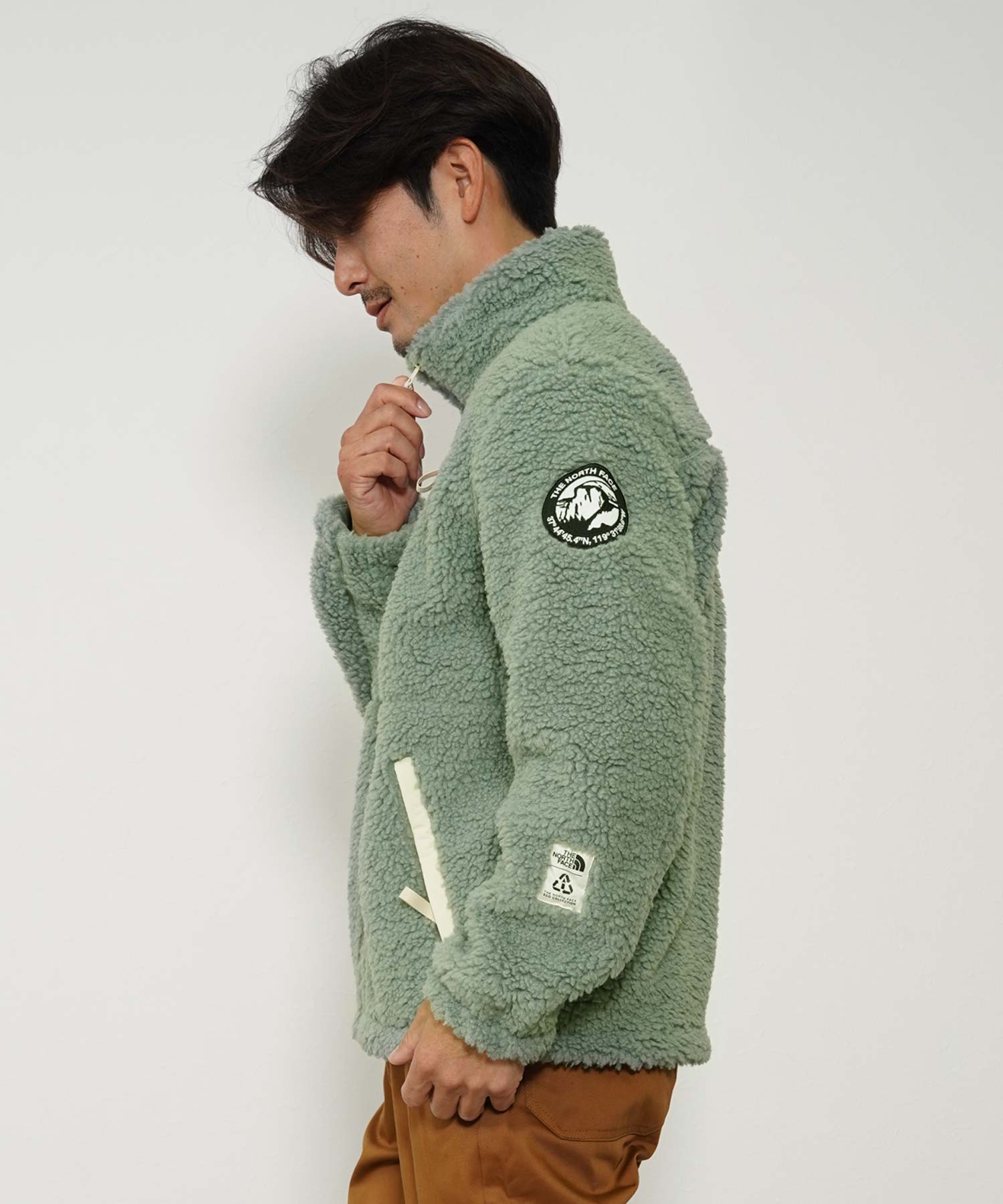 The North Face】リモフリースジャケット ベージュ 韓国限定-