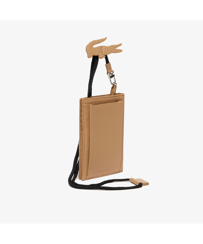 LACOSTE カード＆モバイルケース クーポン】ラコステ LACOSTE ウィズアクロック カード アンド