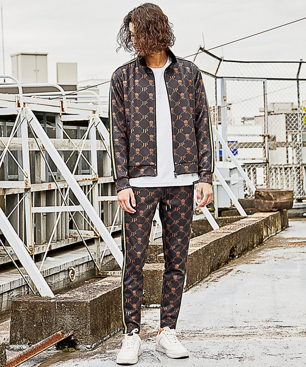 JUST PLAYセットアップ セール 70%OFF】【JUST PLAY】プリントストレッチトラック