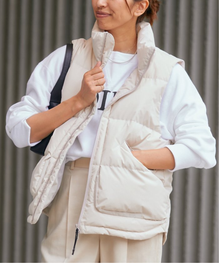 【DESCENTE ddd 】　IENA 別注 ダウンベスト DESCENTE ddd 】 IENA 別注 ダウンベスト