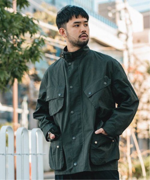 Barbour for MARKAWARE & EDIFICE】バブアー 別注 Short Riding Coat 