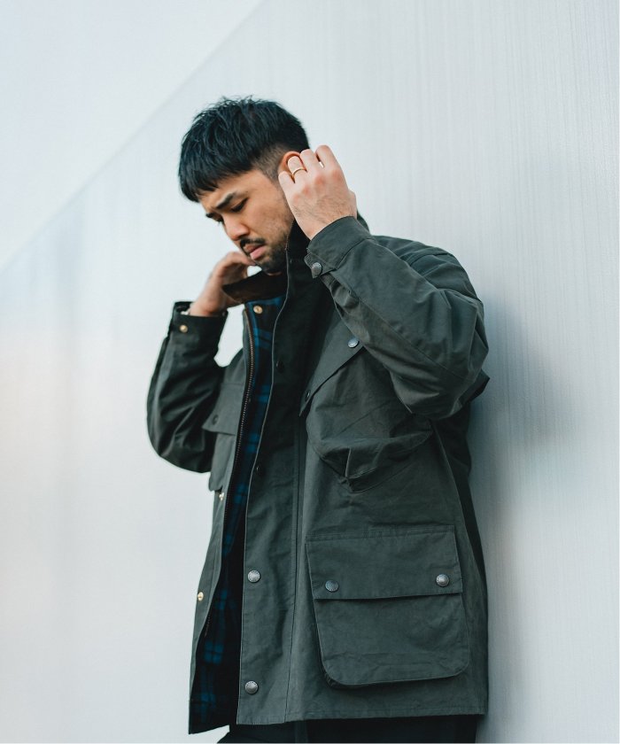Barbour for MARKAWARE & EDIFICE】バブアー 別注 Short Riding Barbour for MARKAWARE & EDIFICE】バブアー 別注 Short Riding