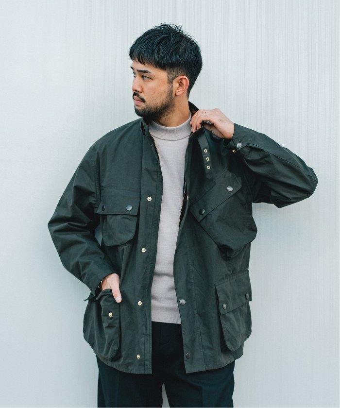 Barbour for MARKAWARE & EDIFICE】バブアー 別注 Short Riding Barbour for MARKAWARE & EDIFICE】バブアー 別注 Short Riding