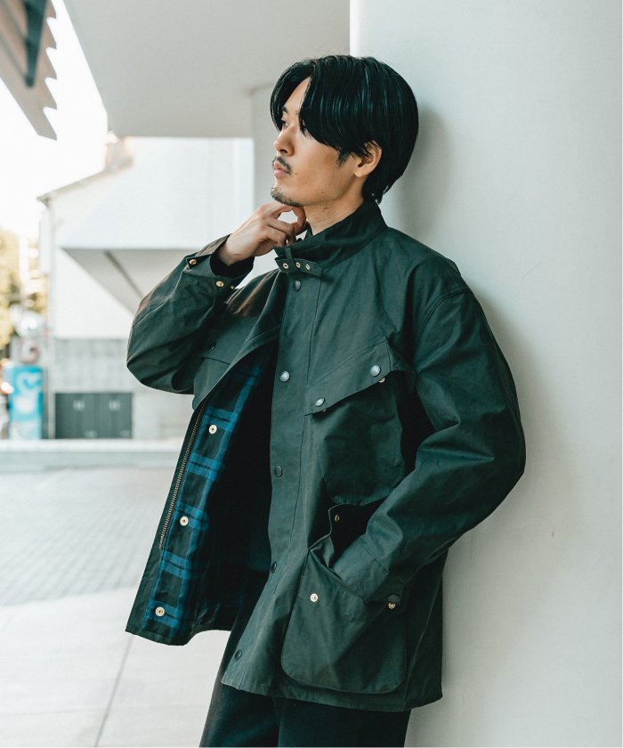 Barbour for MARKAWARE & EDIFICE】バブアー 別注 Short Riding Coat