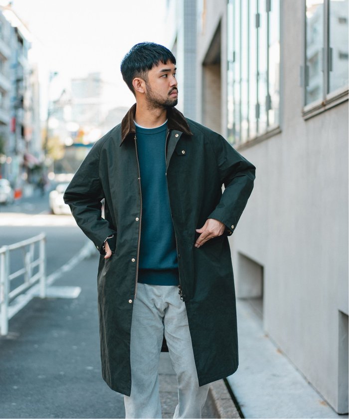 Barbour for MARKAWARE & EDIFICE】バブアー 別注 BURGHLEY（バーレー ...