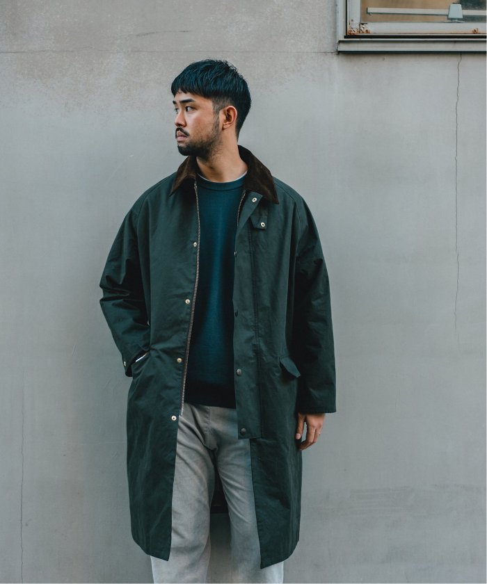 Barbour for MARKAWARE & EDIFICE】バブアー 別注 BURGHLEY（バーレー 