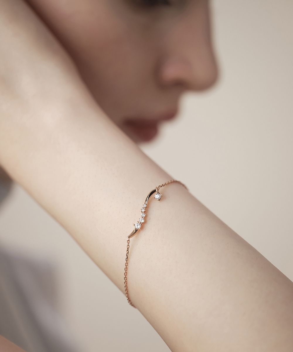 【美品】canal 4℃ カナルヨンドシー シルバー ブレスレット ゴールド シルバー ブレスレット | 151634231008 | 【公式】Canal4