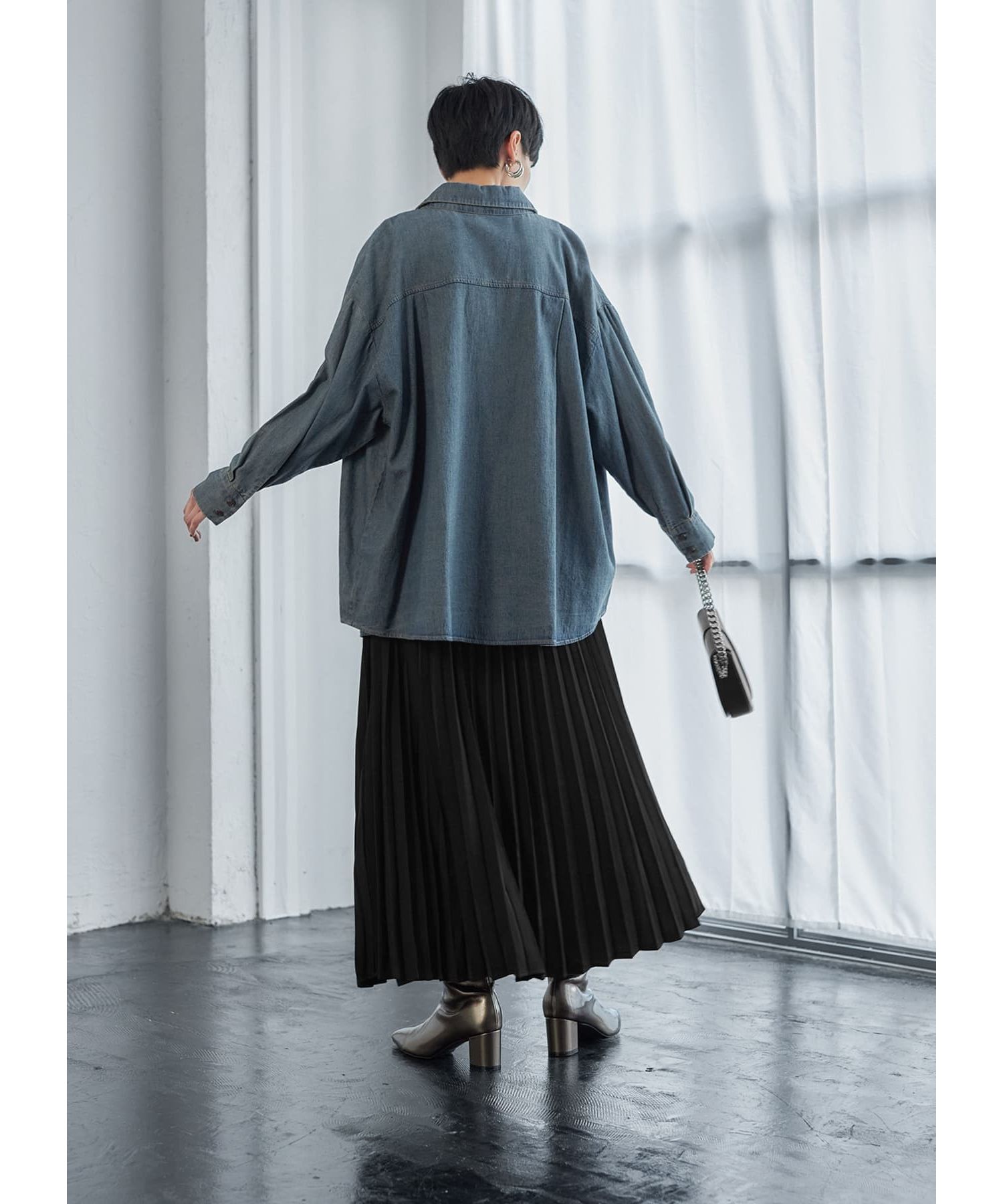 スーパーロングプリーツスカート／84cm丈(505004620) | スタイルデリ