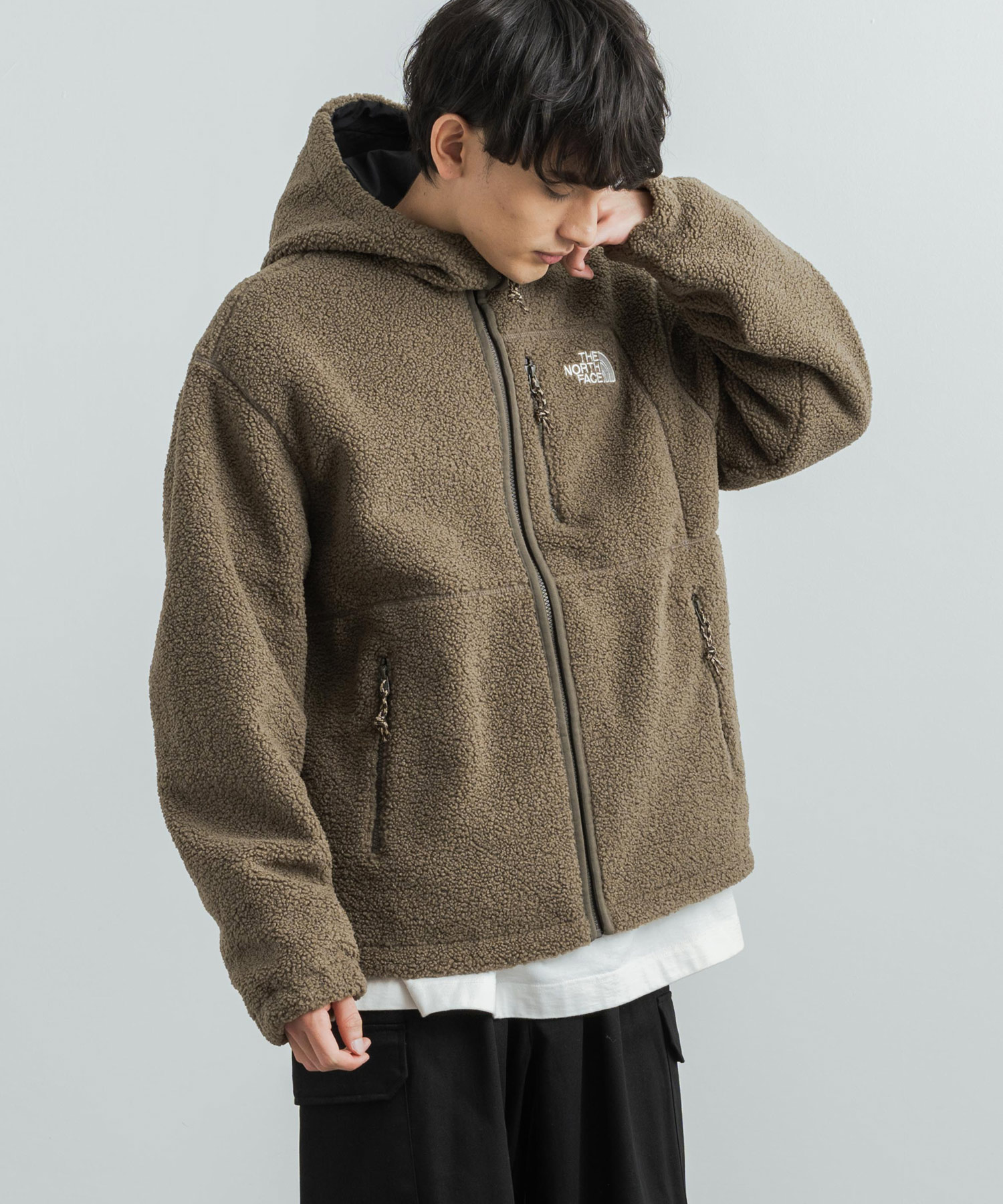 THE NORTH FACE ノースフェイス 韓国 DIXIE RVS FLEECE HOODIE ボア ...