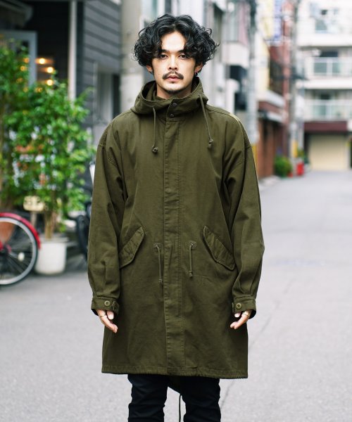 モッズコート モッズコート メンズ ミリタリーコート M 51 ロング丈 アウター 綿 ジギーズショップ Jiggys Shop D Fashion