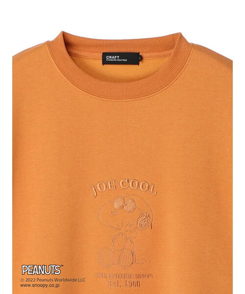 セール 30%OFF】PEANUTS/スヌーピー刺繍スウェット(505006026